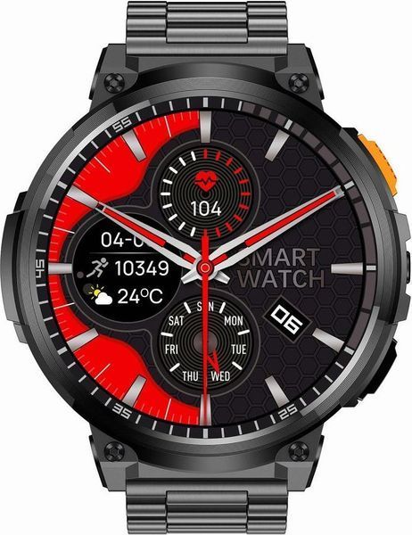 Смарт-годинник Gravity GT23-1 Black 621779 фото