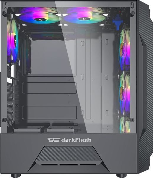 Корпус Darkflash LEOCase RGB Black 541885 фото