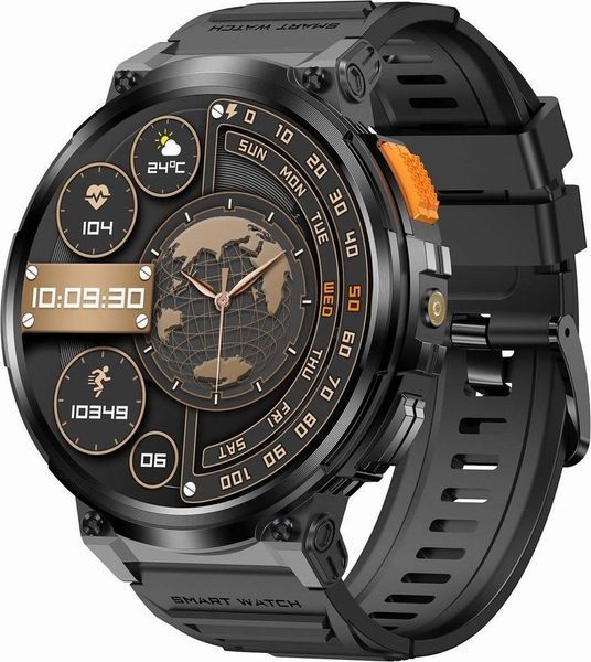 Смарт-годинник Gravity GT23-1 Black 621779 фото