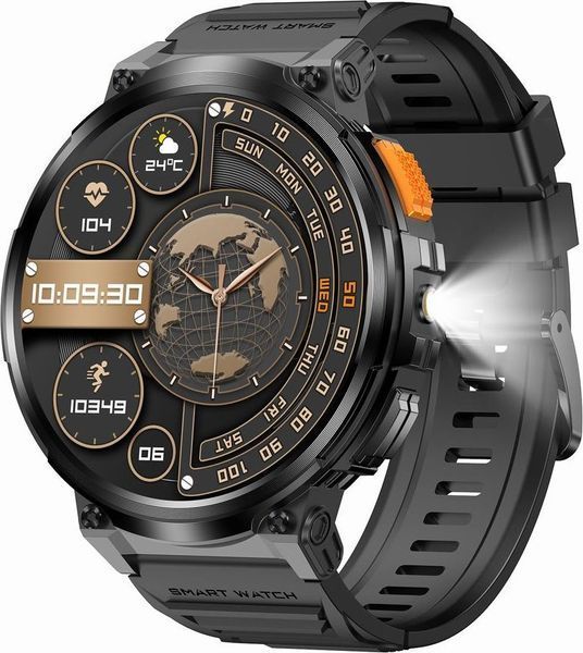 Смарт-годинник Gravity GT23-1 Black 621779 фото