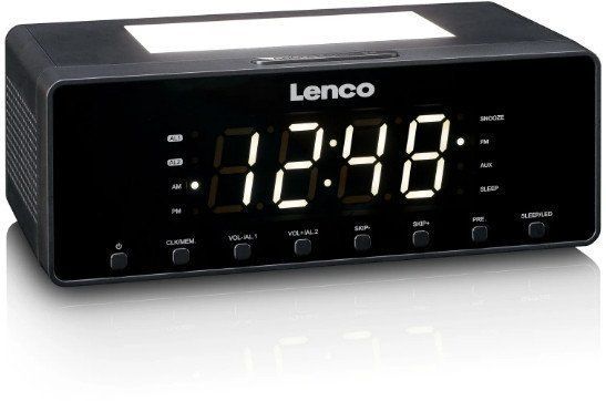 Настольные часы Lenco CR-540BK 620932 фото