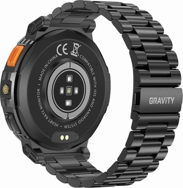 Смарт-годинник Gravity GT23-1 Black 621779 фото