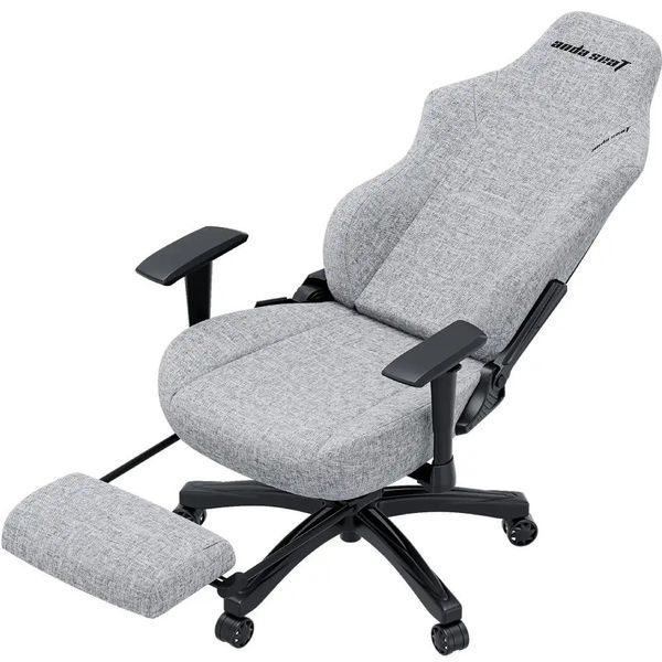Компьютерное кресло для геймера Anda Seat Luna Pro L Gray Fabric (AD18T-44-G-F) 622955ua фото