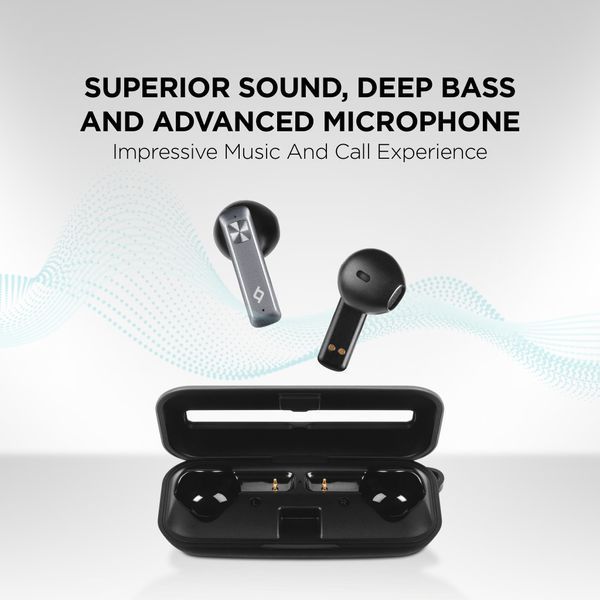 Навушники TWS Ttec AirBeat UltraSlim Space Gray (2KM136UG) 579286ua фото
