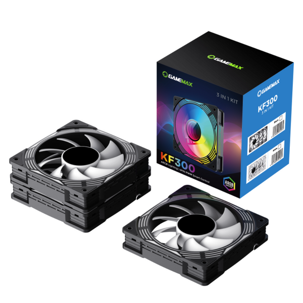 Вентилятор GameMax KF300 BK 627840ua фото
