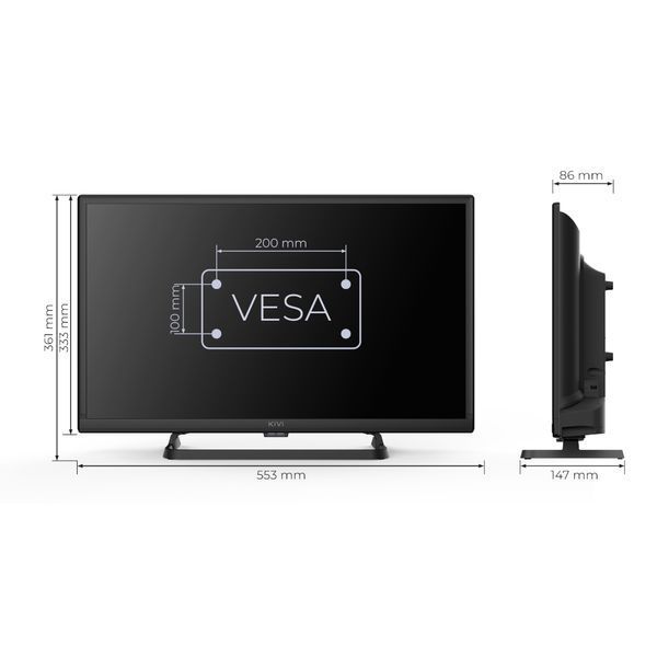Телевизор Kivi 24'' HD Optima L5 HDR (24H710QB) 630800ua фото