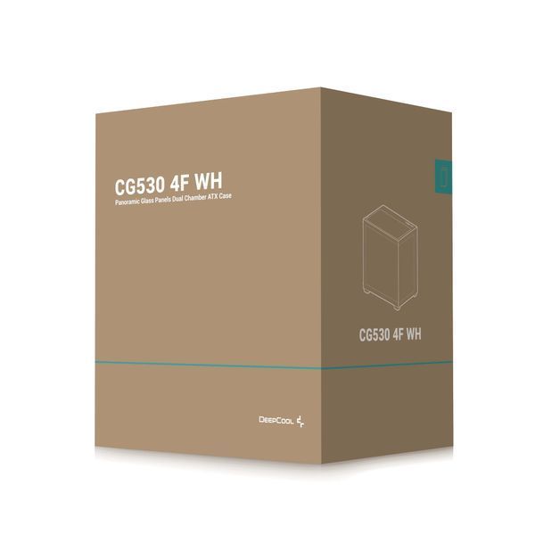 Корпус Deepcool CG530 4F White (R-CG530-WHADA4-G-1) 578516ua фото