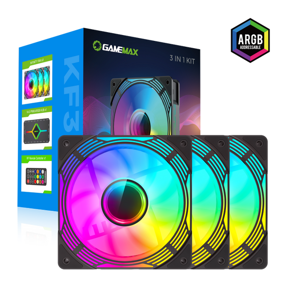 Вентилятор GameMax KF300 BK 627840ua фото