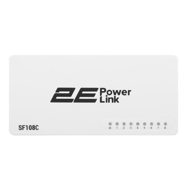 Коммутатор неуправляемый 2E PowerLink SF108C (2E-SF108C) 578415ua фото