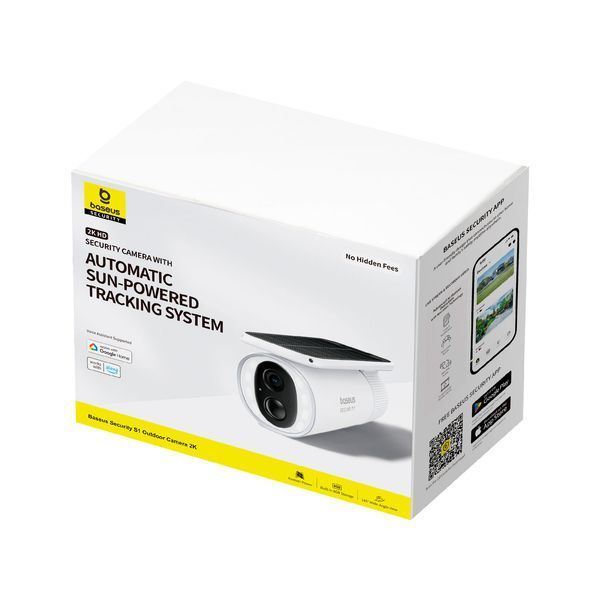IP-камера видеонаблюдения Baseus Security S1 Outdoor Camera 2K White (S0SW002130) 626941ua фото