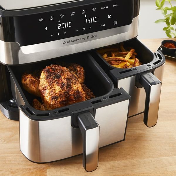 Мультипечь (аэрофритюрница) Tefal Dual Easy Fry & Grill Air Fryer EY905D10 510587ua фото