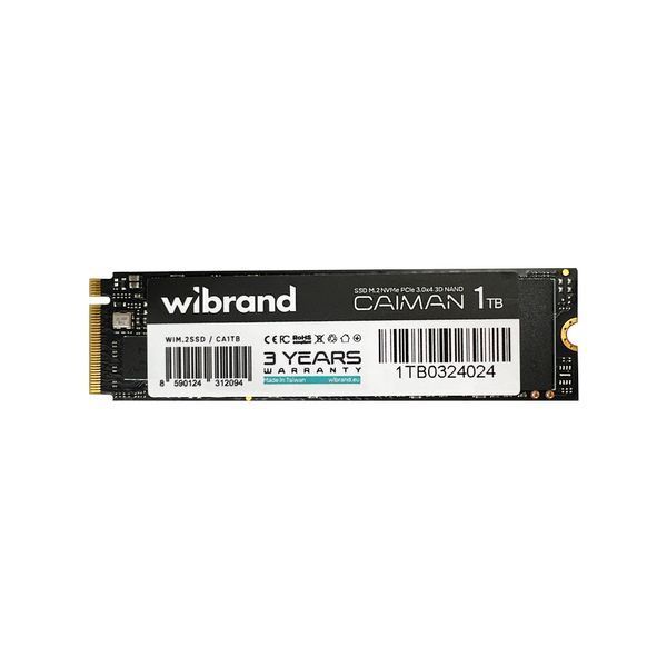 SSD накопитель Wibrand Caiman 1TB M.2 NVMe (WIM.2SSD/CA1TB) 627131ua фото