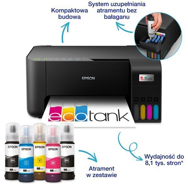 МФУ Epson EcoTank L3270 (C11CJ67434) 509147 фото