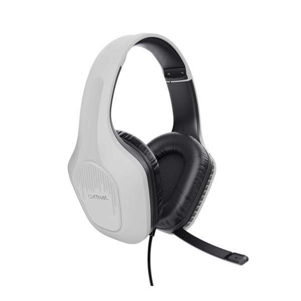 Навушники з мікрофоном Trust GXT415W Zirox White (25147) 630749ua фото