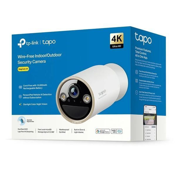 IP-камера видеонаблюдения TP-Link Tapo C460 White 584938 фото