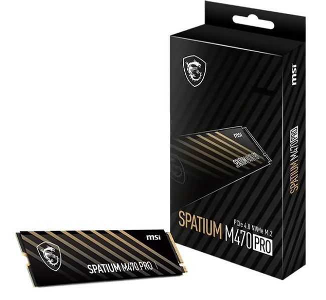SSD накопичувач MSI Spatium M470 Pro 1 TB (S78-440L0J0-P83) 572181ua фото
