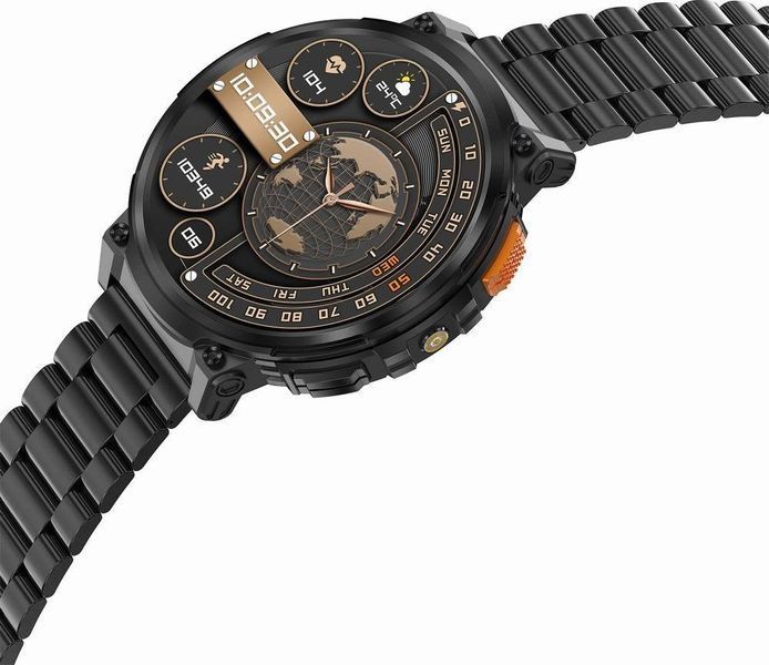 Смарт-годинник Gravity GT23-1 Black 621779 фото