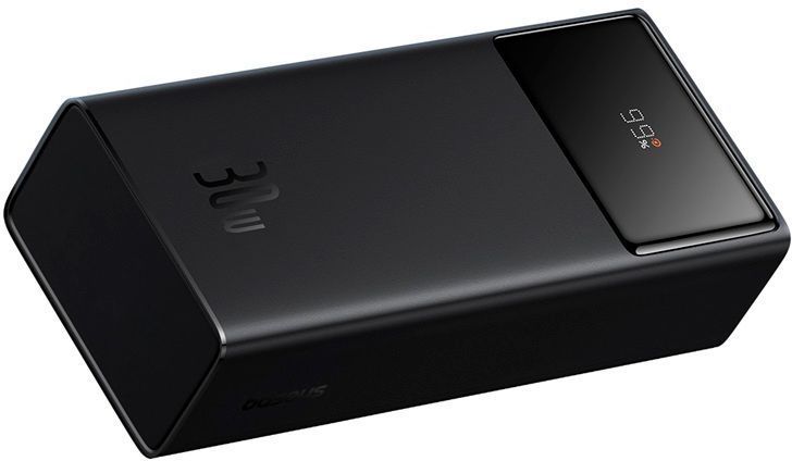 Зовнішній акумулятор (павербанк) Baseus Star Lord Digital Display 30000mAh 30W Black (P10022905113-00) 619644 фото