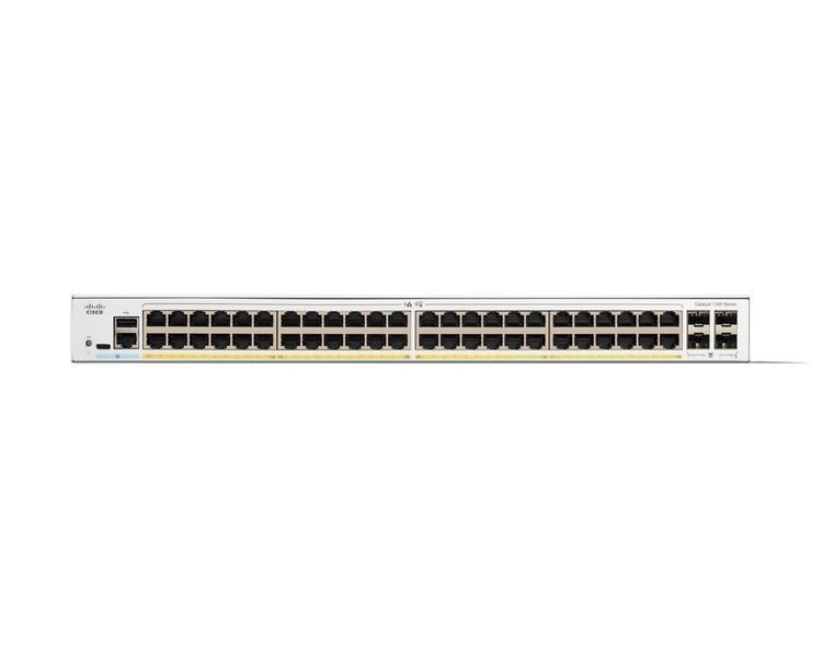 Коммутатор управляемый уровня 3 Cisco Catalyst 1300 (C1300-48P-4G) 526417ua фото