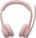 Навушники з мікрофоном Logitech ZONE 300 Rose (981-001411/981-001412) 571405ua фото 2