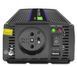 Перетворювач (інвертор) DC-AC Qoltec 12V/230V 600/1200W (51925) 508201 фото 3