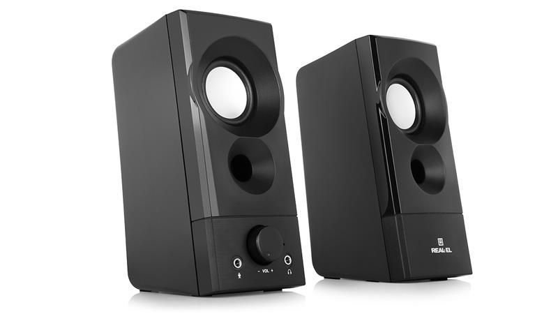 Компьютерные колонки Real-El S-90 Black (EL121100011) 578255ua фото