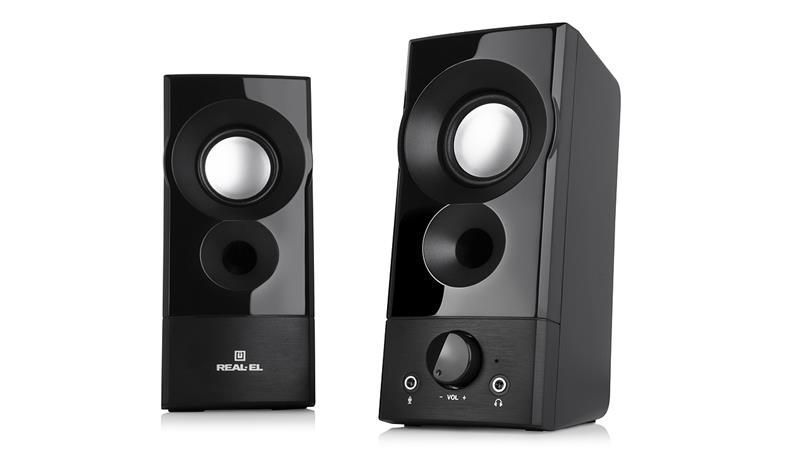 Компьютерные колонки Real-El S-90 Black (EL121100011) 578255ua фото
