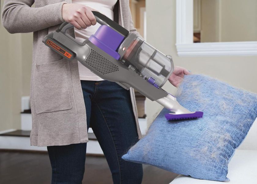 Вертикальный + ручной пылесос (2в1) Black+Decker BHFEV182CP 342393ua фото