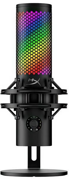 Микрофон для ПК/ для стриминга, подкастов HyperX QuadCast 2 S Black RGB (9A273AA) 568730 фото