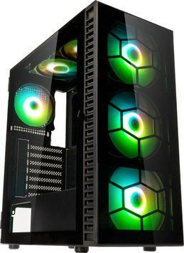 Корпус Kolink Observatory HF Plus Glass ARGB Black 542027 фото