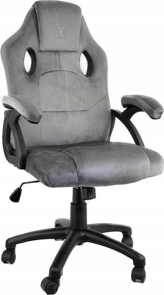 Компьютерное кресло для геймера Lugano Carrera M Grey Fabric 495027 фото