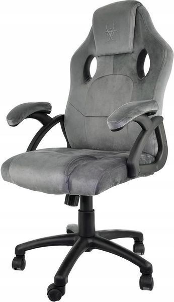 Компьютерное кресло для геймера Lugano Carrera M Grey Fabric 495027 фото