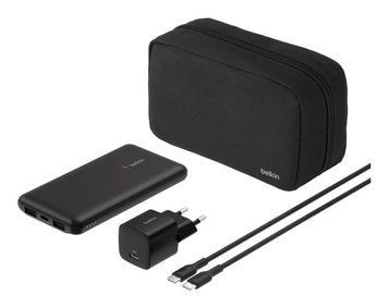 Зовнішній акумулятор (павербанк) Belkin BoostCharge 10000mAh Black (BU041KQBK) 619645 фото