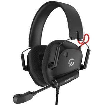 Навушники з мікрофоном GamePro Genesis Mercury Black (HS120B) 623412ua фото