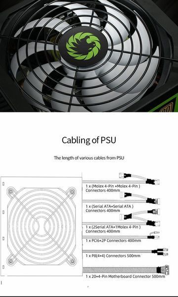 Блок живлення GameMax GP-550 627739ua фото