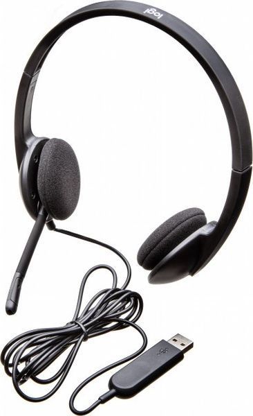 Наушники с микрофоном Logitech H340 USB (981-000475) 579432ua фото