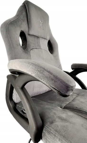 Компьютерное кресло для геймера Lugano Carrera M Grey Fabric 495027 фото