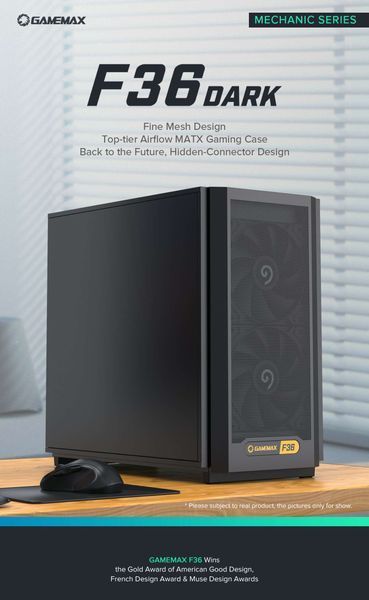 Корпус GameMax F36 Dark 628322ua фото
