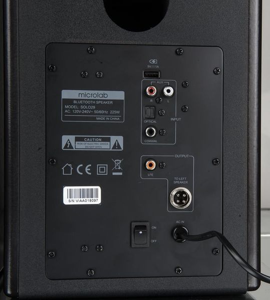 Мультимедійна акустика Microlab Solo 29 Black 620522 фото