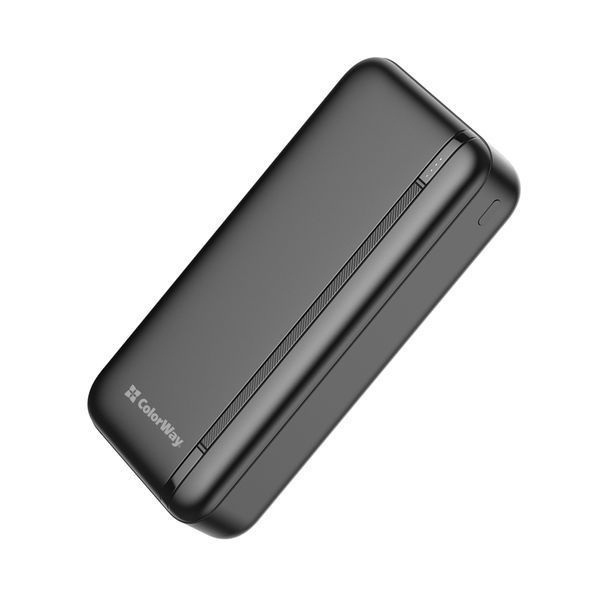 Внешний аккумулятор (павербанк) ColorWay 20000mAh 22.5W Black (CW-PB200LPB4BK-PD) 628204ua фото