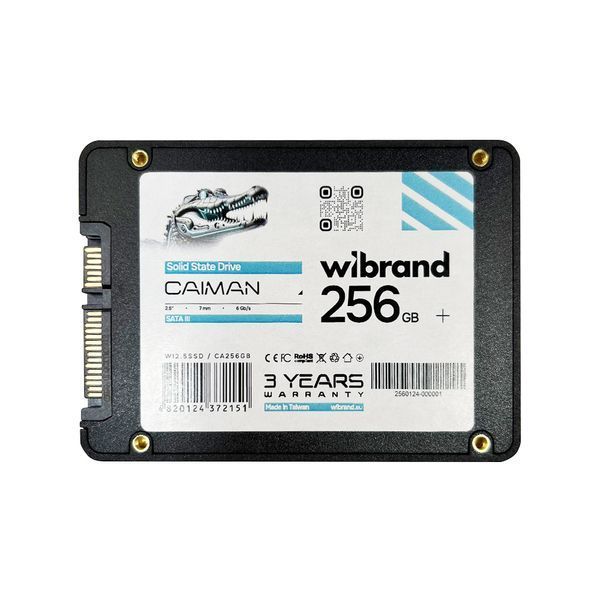 SSD накопитель Wibrand Caiman 256GB 2.5 (WI2.5SSD/CA256GB) 627132ua фото