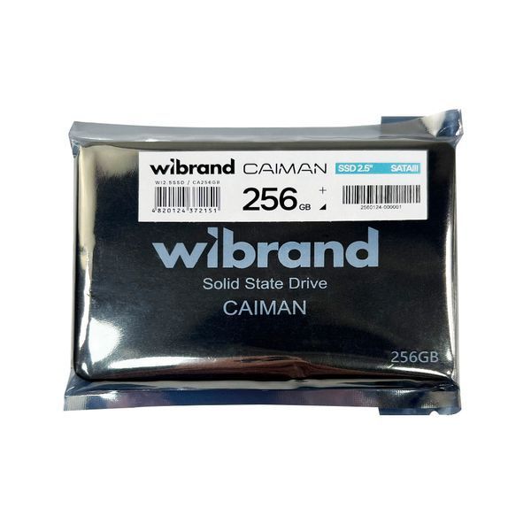 SSD накопитель Wibrand Caiman 256GB 2.5 (WI2.5SSD/CA256GB) 627132ua фото