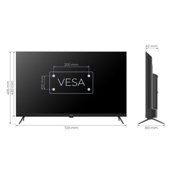 Телевізор Kivi 32'' FHD Prime E5 QLED (32F770QB) 630801ua фото