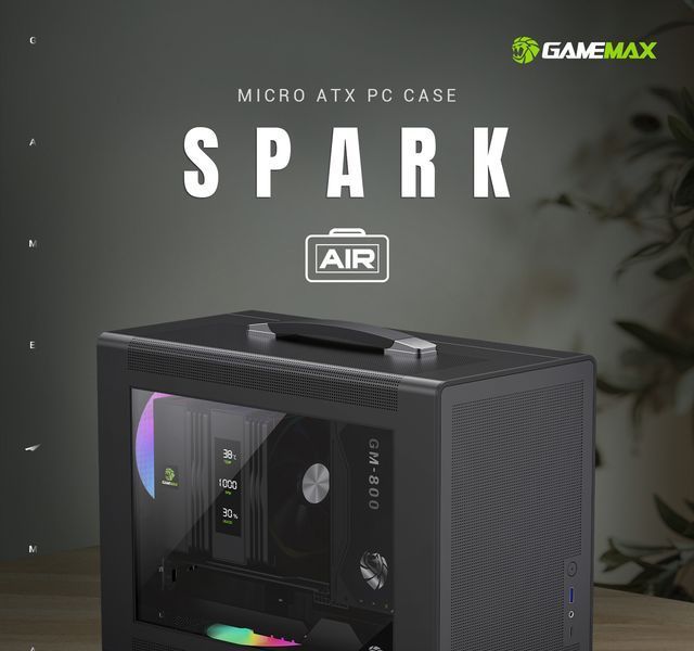Корпус GameMax Spark Air Black 630531ua фото