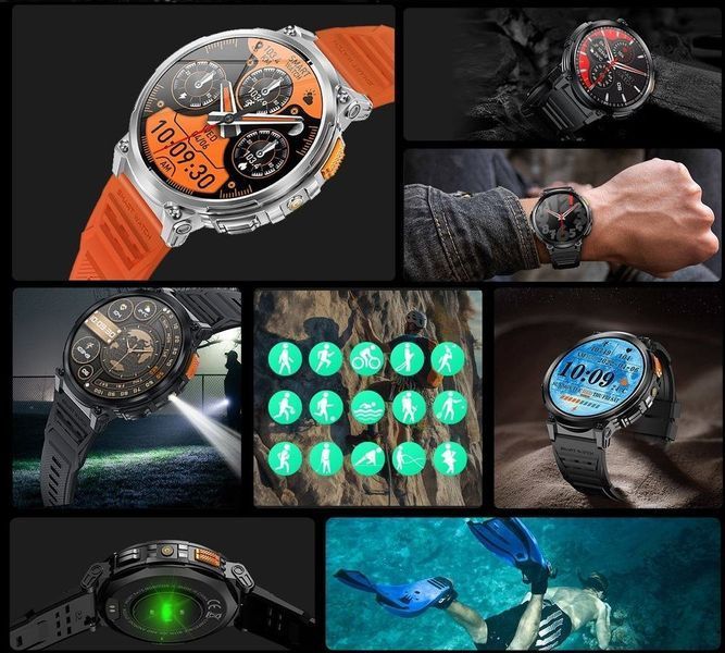 Смарт-часы Gravity GT23-4 Orange 621780 фото
