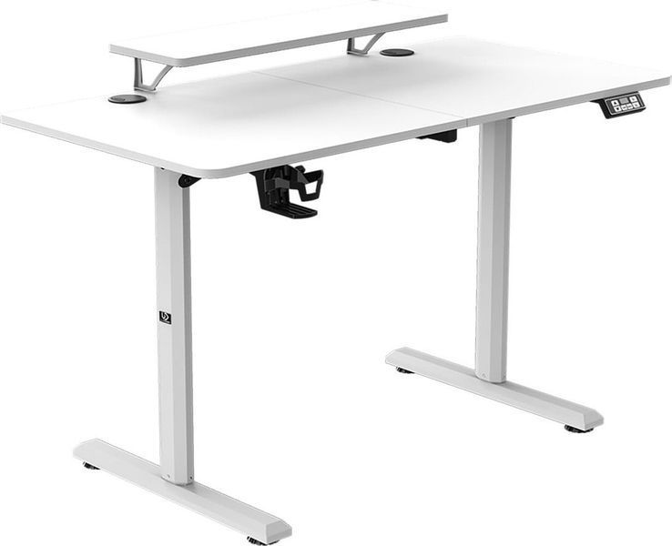 Геймерський ігровий стіл Ultradesk Highlander White (UDESK-HG-WT) 556287 фото