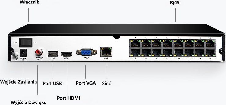 Мережевий відеореєстратор (NVR) Reolink NVS16 562553ua фото
