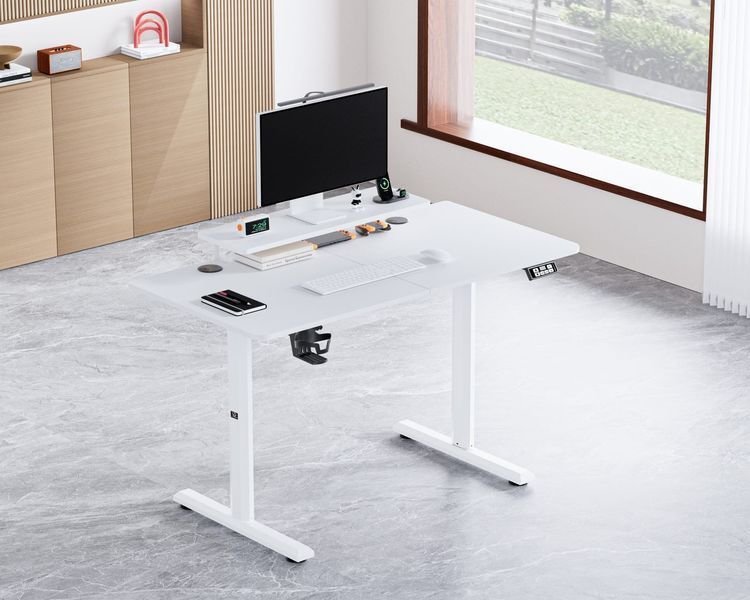 Геймерський ігровий стіл Ultradesk Highlander White (UDESK-HG-WT) 556287 фото