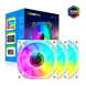 Вентилятор GameMax KF300 WH 627841ua фото 12