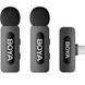 Мікрофонна радіосистема для смартфона Boya BY-V20 USB Type-C 623207ua фото 1